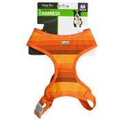 Wholesale - XS-L ASST ORANGE STRIPE DOG HARNESS C/P 24, UPC: 849945007558